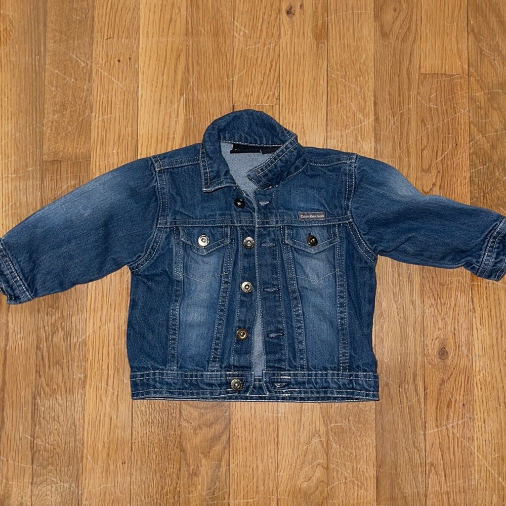 Calvin Klein 6/9 month Jean jacket